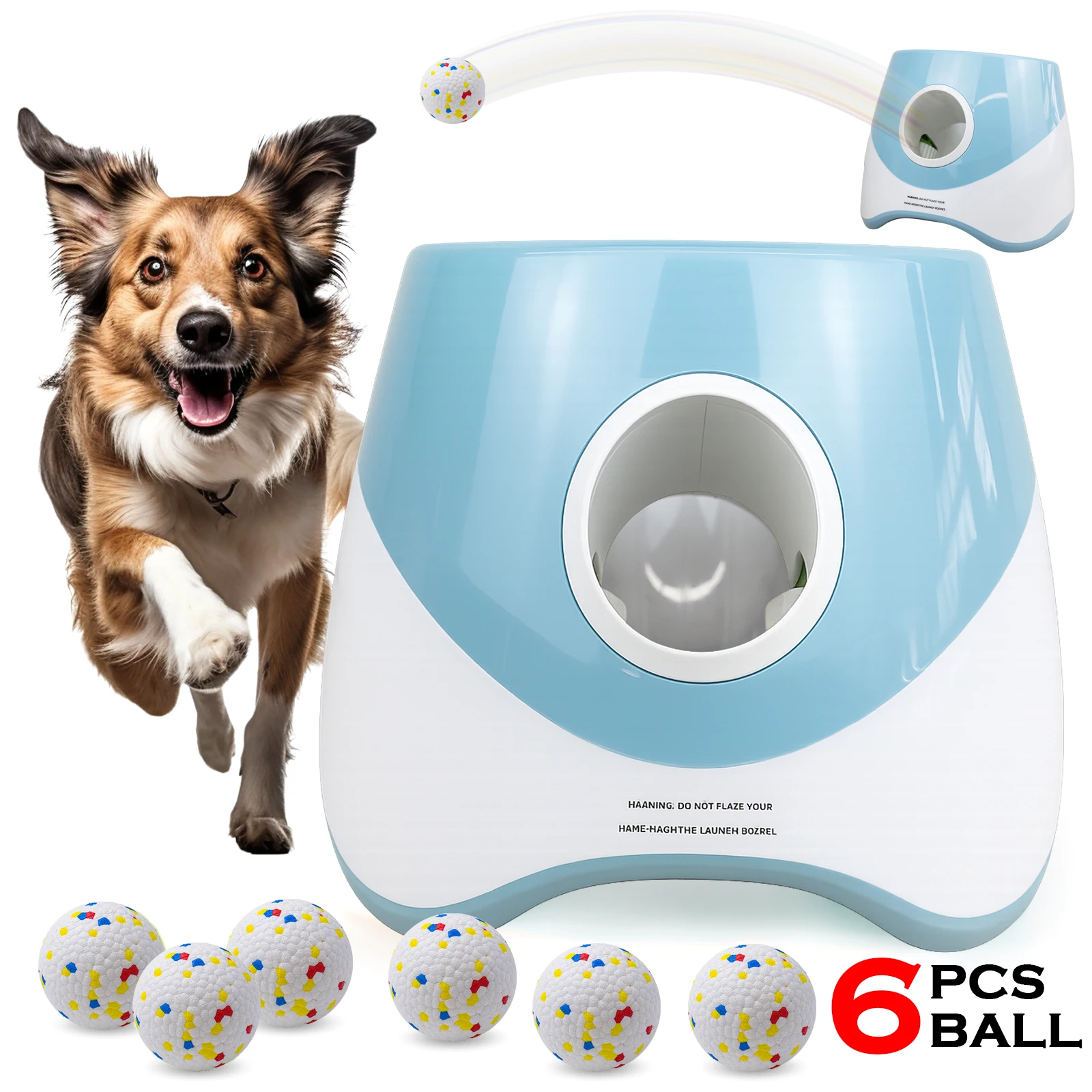 Catapult Launcher Toy - Hond Tennisbal Launcher Honden achtervolgen Automatisch