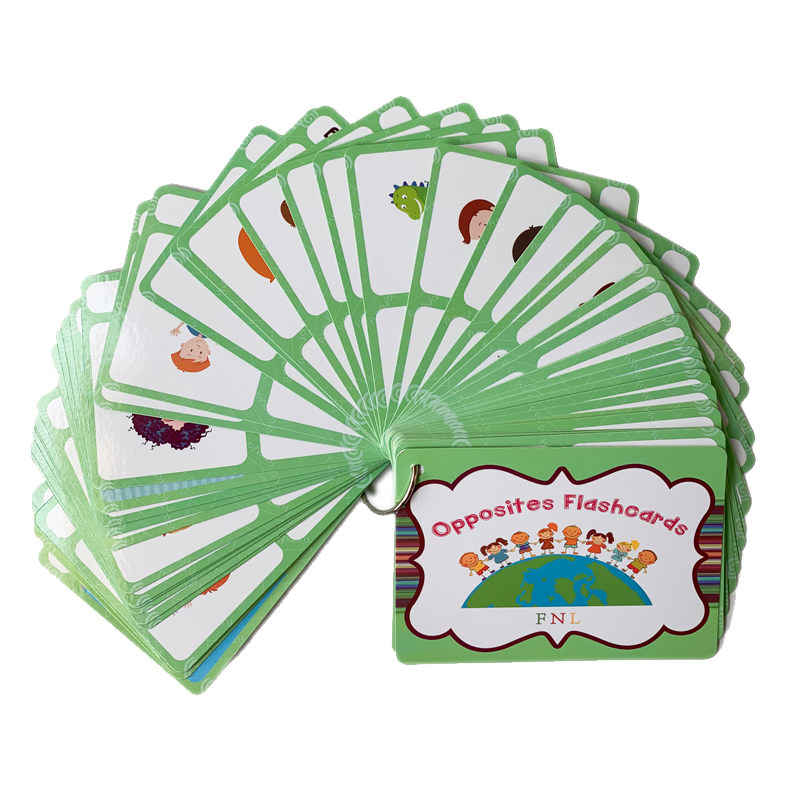 Card Game Kids - De 100 Groepen Tegenstellingen Flashcards Engelse