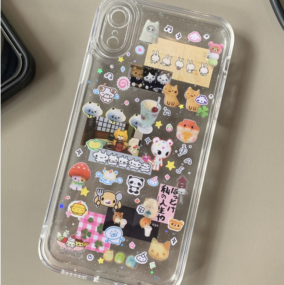 Xiaomi Kids Toys - Kawaii poppen sticker telefoonhoesje voor Xiaomi