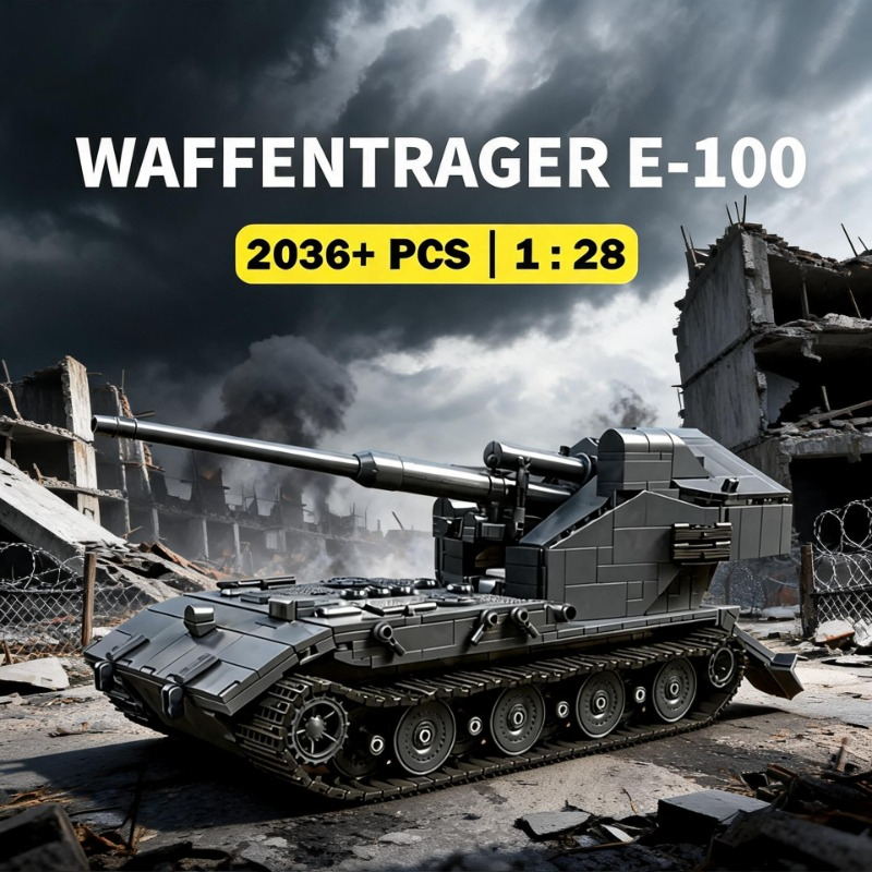 Kids Xbox Toys - WW2 Militaire Waffentrager auf E 100