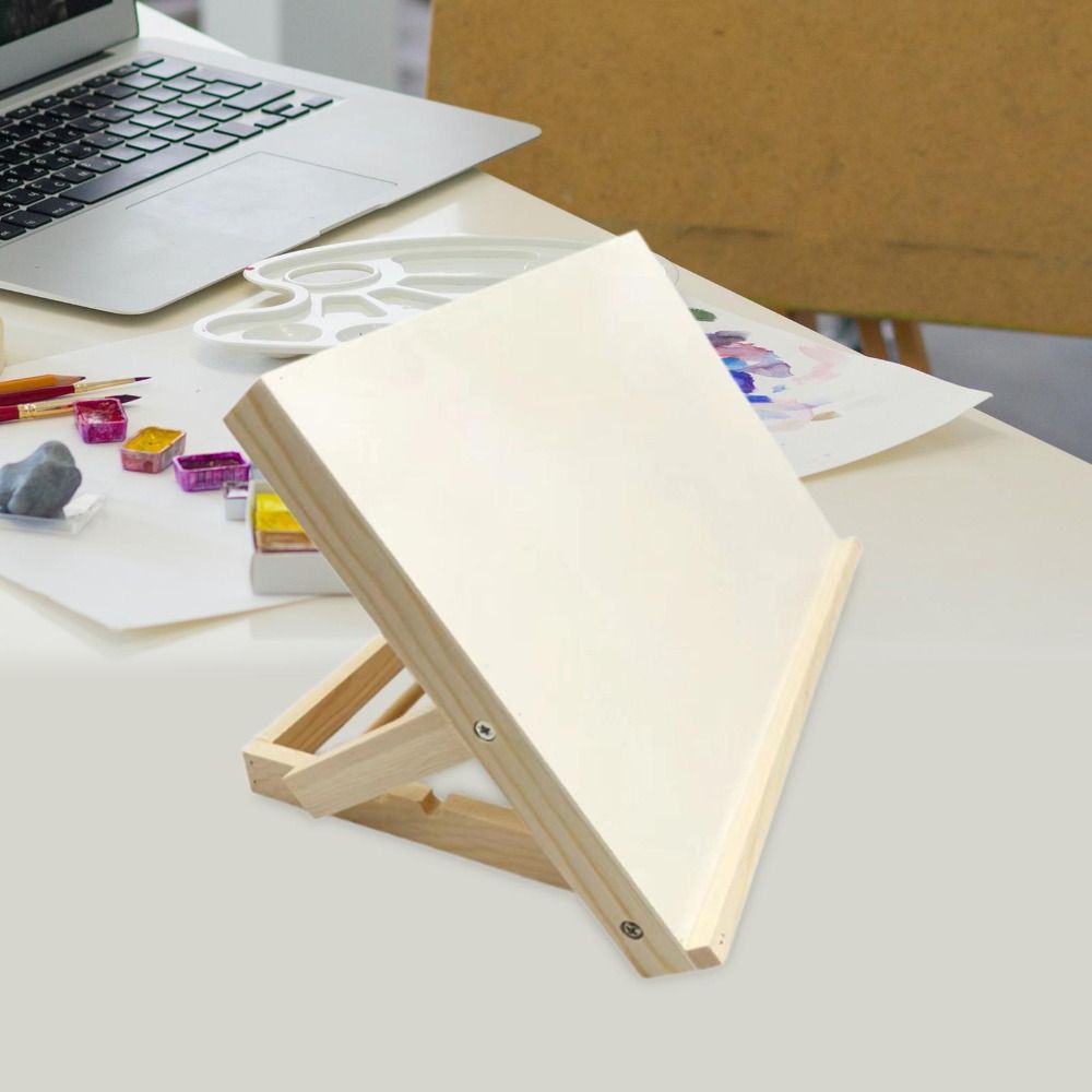 Kids Art Easel - Opvouwbare tafelblad-ezel Lichtgewicht draagbare houten tekening-ezel