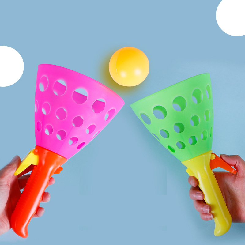 Catapult Launcher Toy - Dubbele Vanger Gooi Speelgoed Katapult Gooi