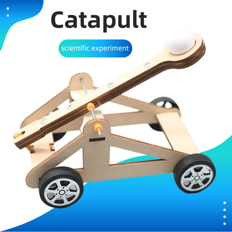 Catapult Launcher Toy - DIY Katapult Speelgoed DIY Wetenschapsexperiment Kit