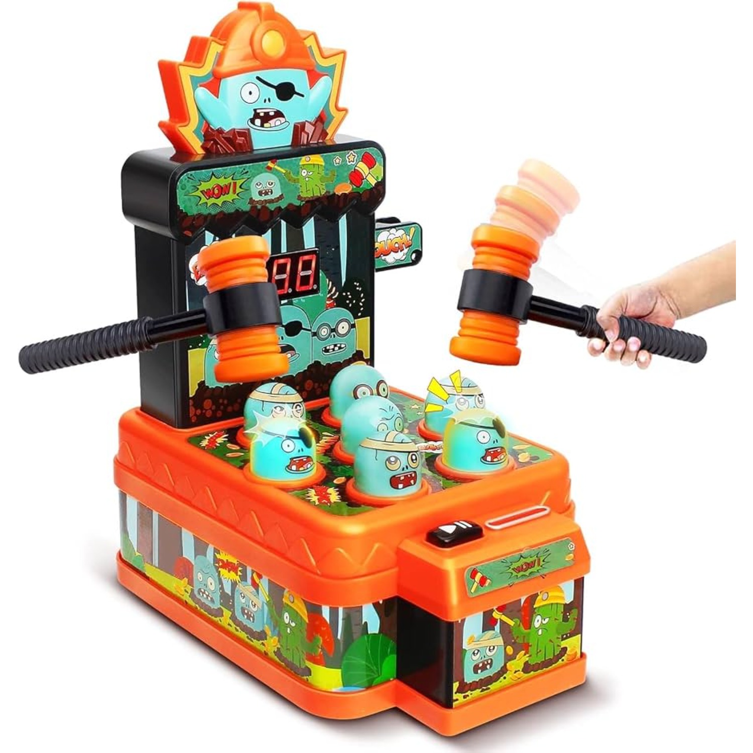 Kids Zombie Toys - Zombies Whack Game-speelgoed voor kinderen Arcade