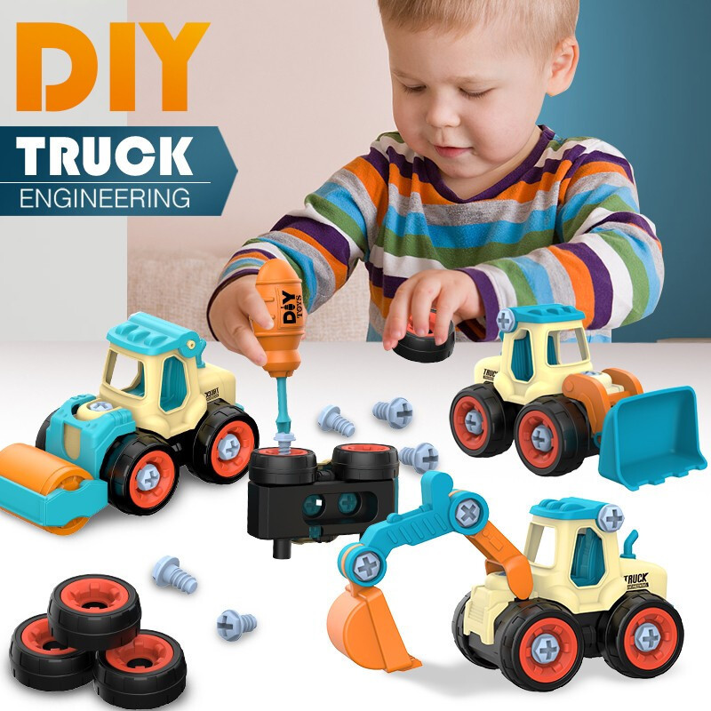 Kids Toys 2 Year Old - Moer demontage Laden Lossen Techniek Vrachtwagen