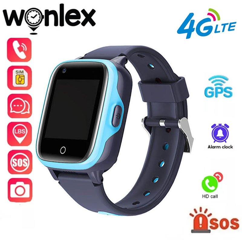 Kids Smartwatch Gps - Wonlex Smartwatch Kinderen GPS WiFi Locatie