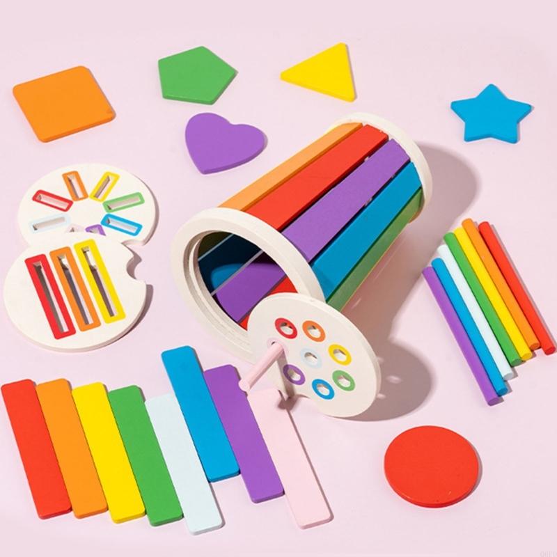 Kids Toys 2 Year Old - Educatief houten vormsorteerder speelgoed voor kinderen