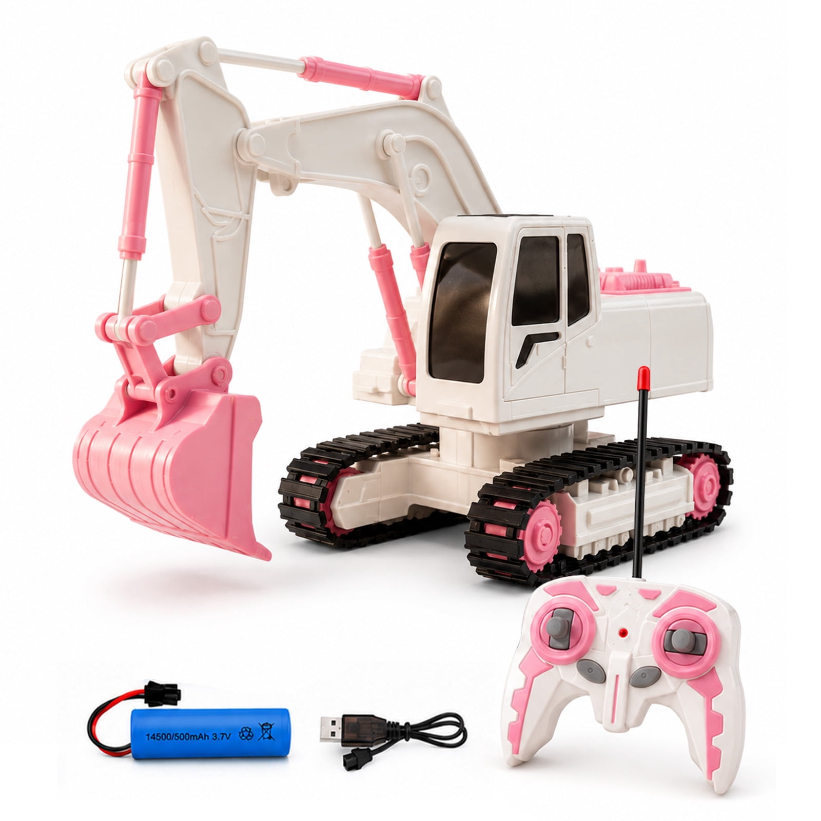 Kids' Toys Channel - RC Graafmachine Speelgoed Afstandsbediening Bouwvoertuig 1:24