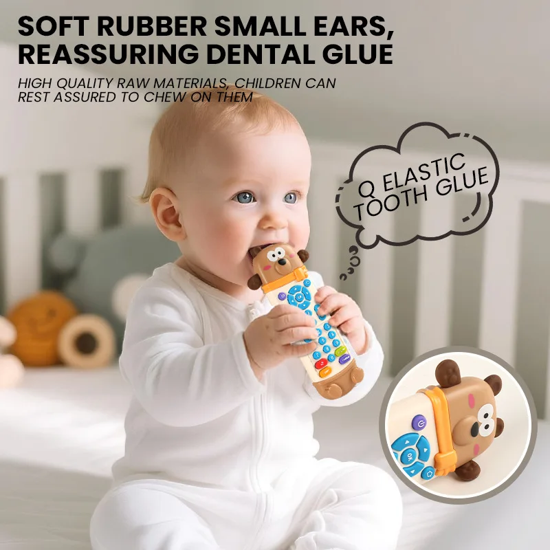 Kids Toys 2 Year Old - Babysimulatie TV Afstandsbediening Speelgoed met muziek