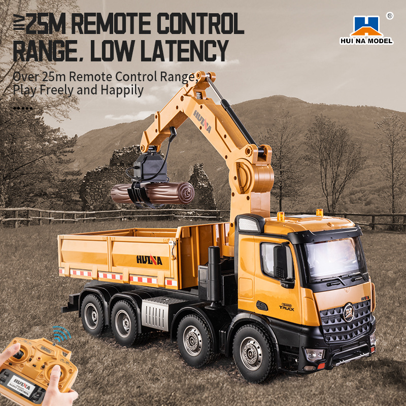 Kids' Toys Channel - Huina 1538 RC Dump Truck 1:14