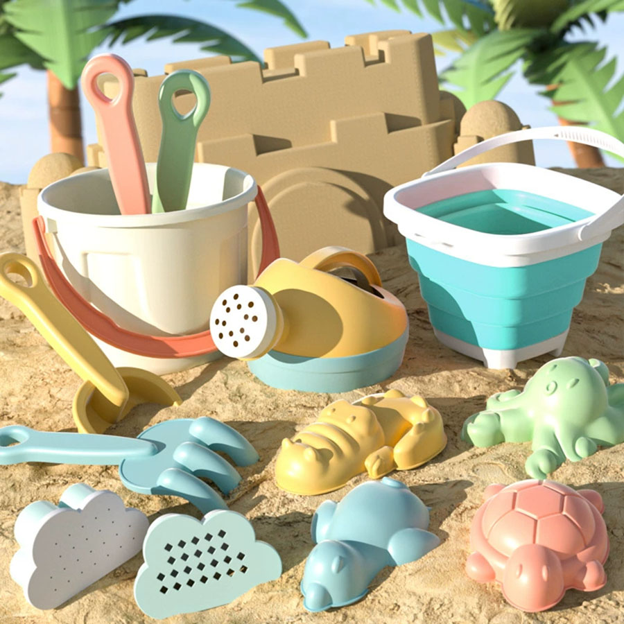 Kinetic Sand Mold - Strandspeelgoed - Prachtige kleurencombinaties voor zomerse