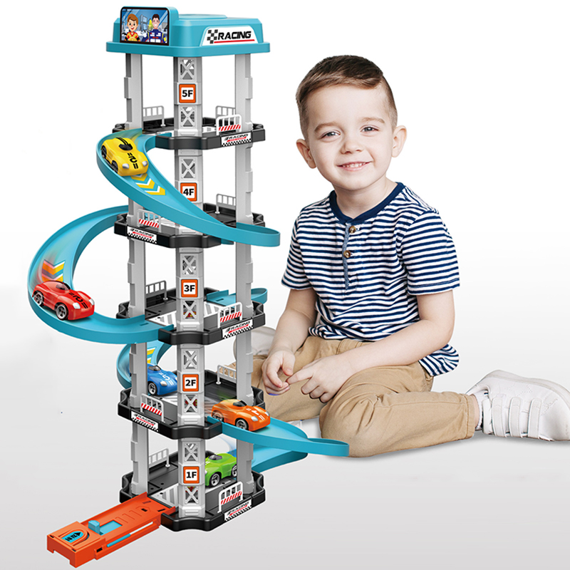 Racebaan auto ramp speelgoed k - Catapult Launcher Toy recensie en prijs