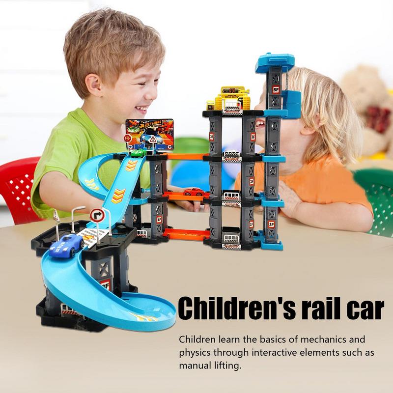 Racebaan auto ramp speelgoed k - Catapult Launcher Toy recensie en prijs