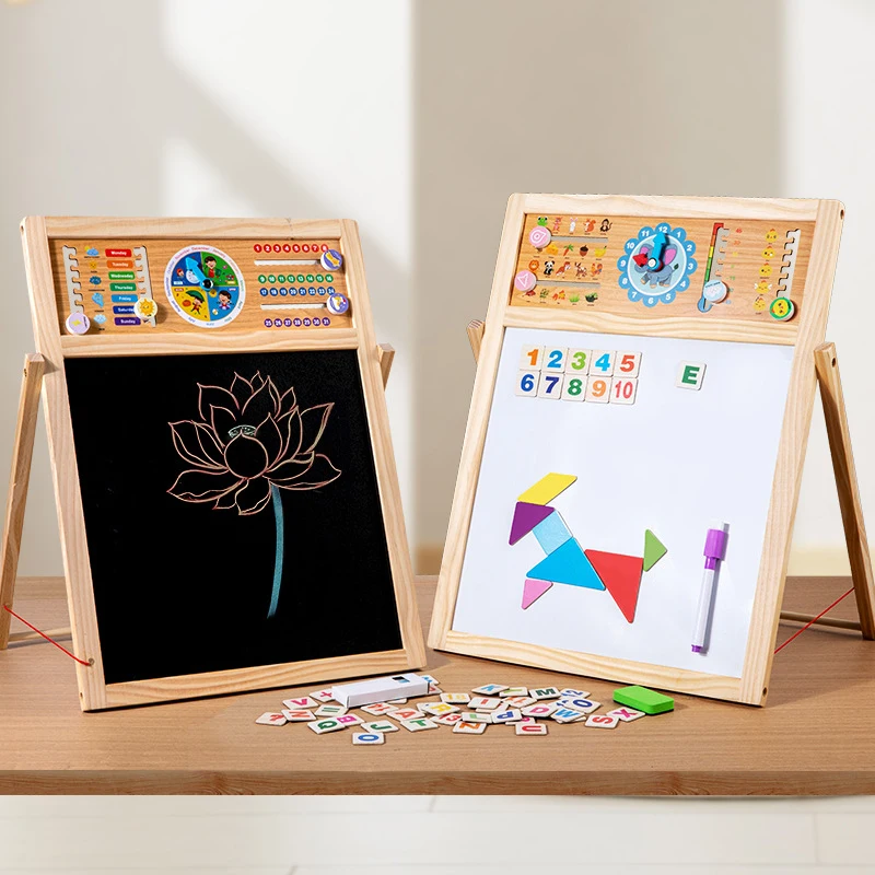 Magnetisch dubbelzijdig tekenb - Kids Art Easel recensie en prijs