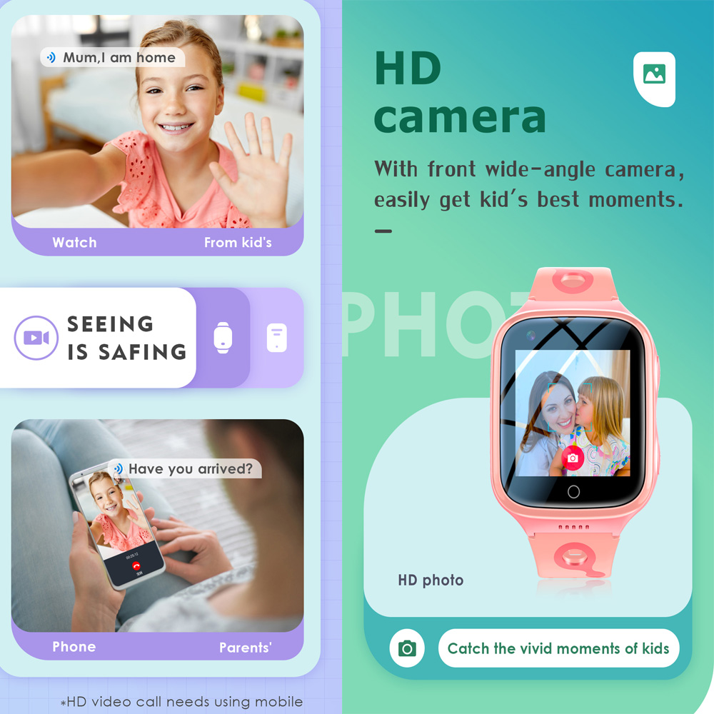 4G Smart Watch Kinderen GPS Wi - Kids Smartwatch Gps recensie en prijs