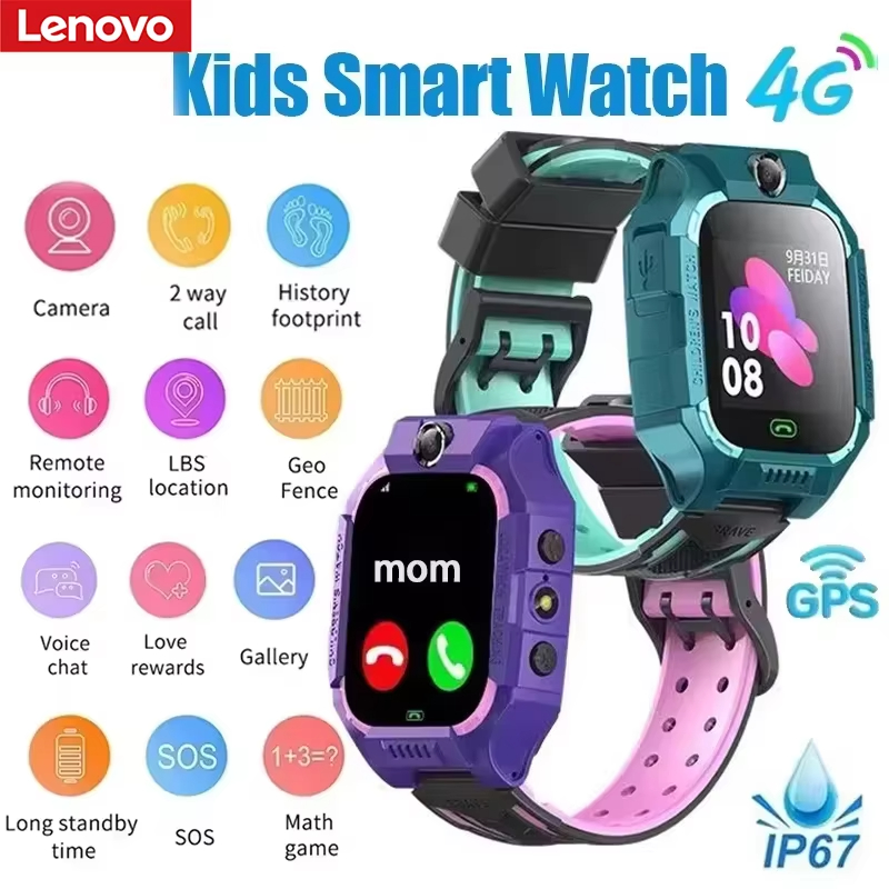 Lenovo Q19 Smartwatch voor kin - Kids Smartwatch Gps recensie en prijs