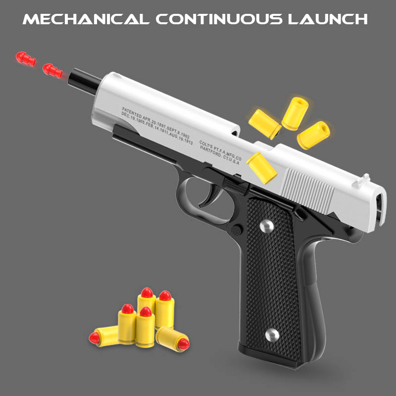 M1911 Colt Toy Gunman Gun, Sof - Catapult Launcher Toy recensie en prijs