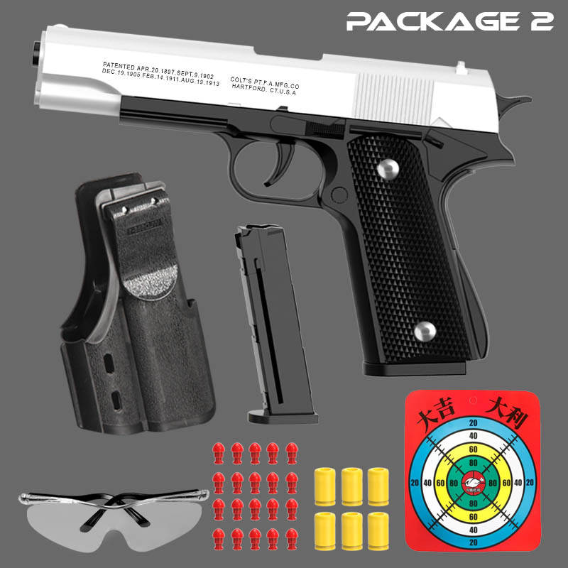 M1911 Colt Toy Gunman Gun, Sof - Catapult Launcher Toy recensie en prijs