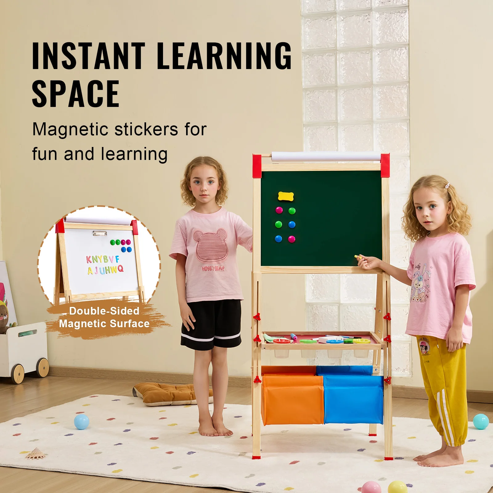 voor kinderen meisje SucceBuy  - Kids Art Easel recensie en prijs