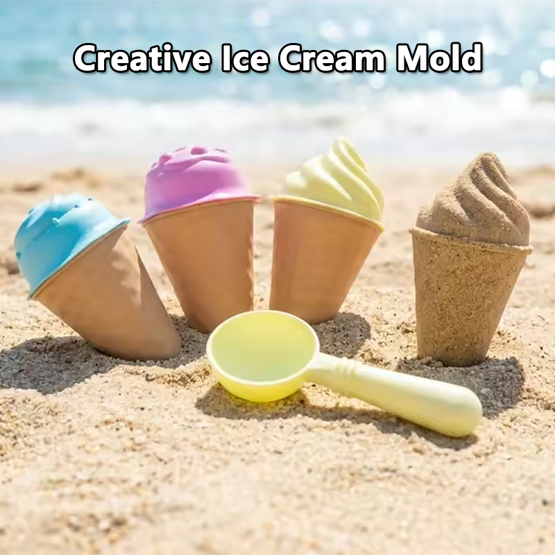 Zomerstrand IJsjes Zandvormen  - Kinetic Sand Mold recensie en prijs