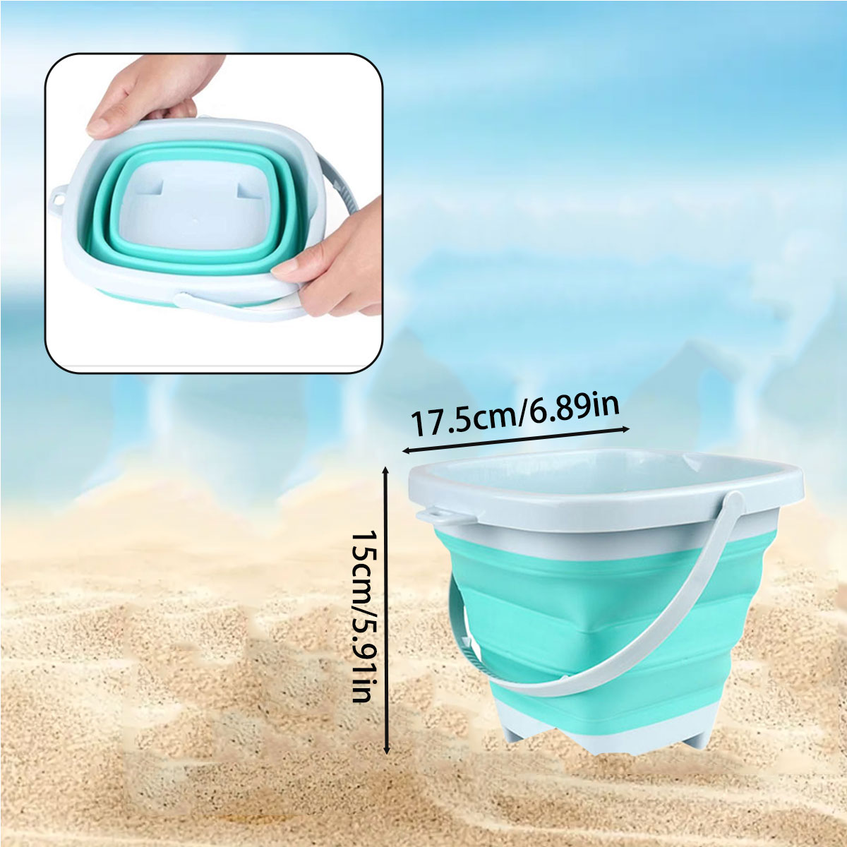 1/2 Stuks Kinderen Strand Scho - Kinetic Sand Mold recensie en prijs