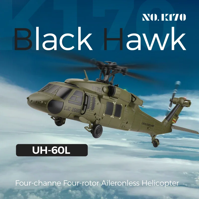 K170 RC Helicopter UH-60L 4-ka - Kids' Toys Channel recensie en prijs