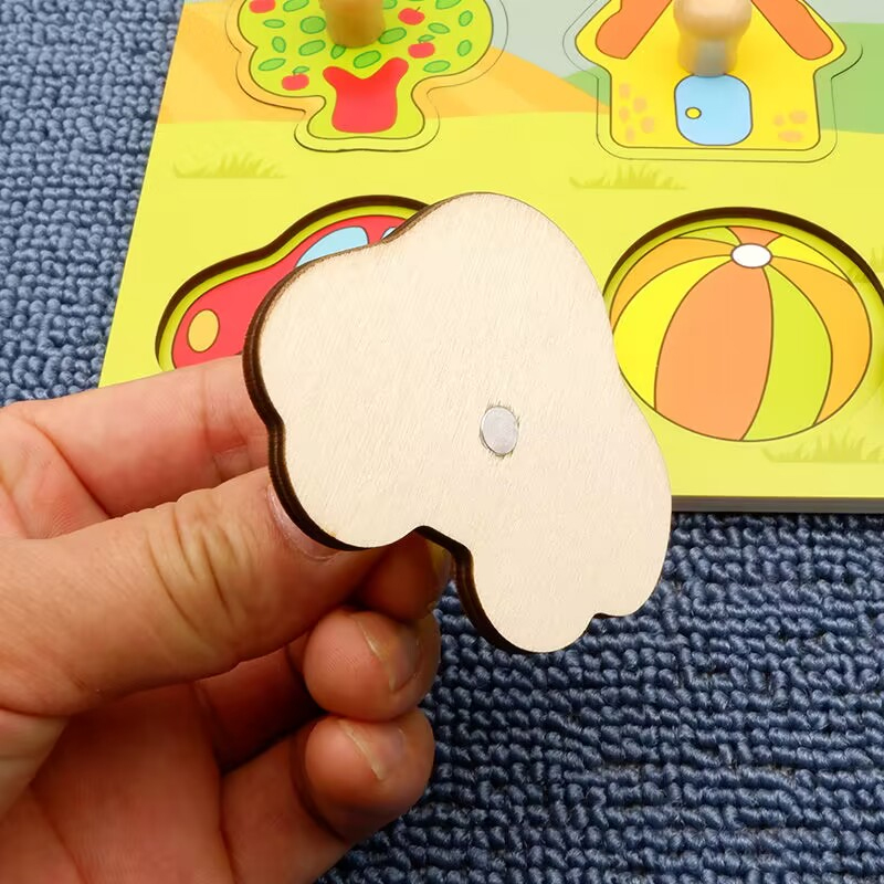Kinderen Montessori 3D Houten  - Kids Toys 2 Year Old recensie en prijs