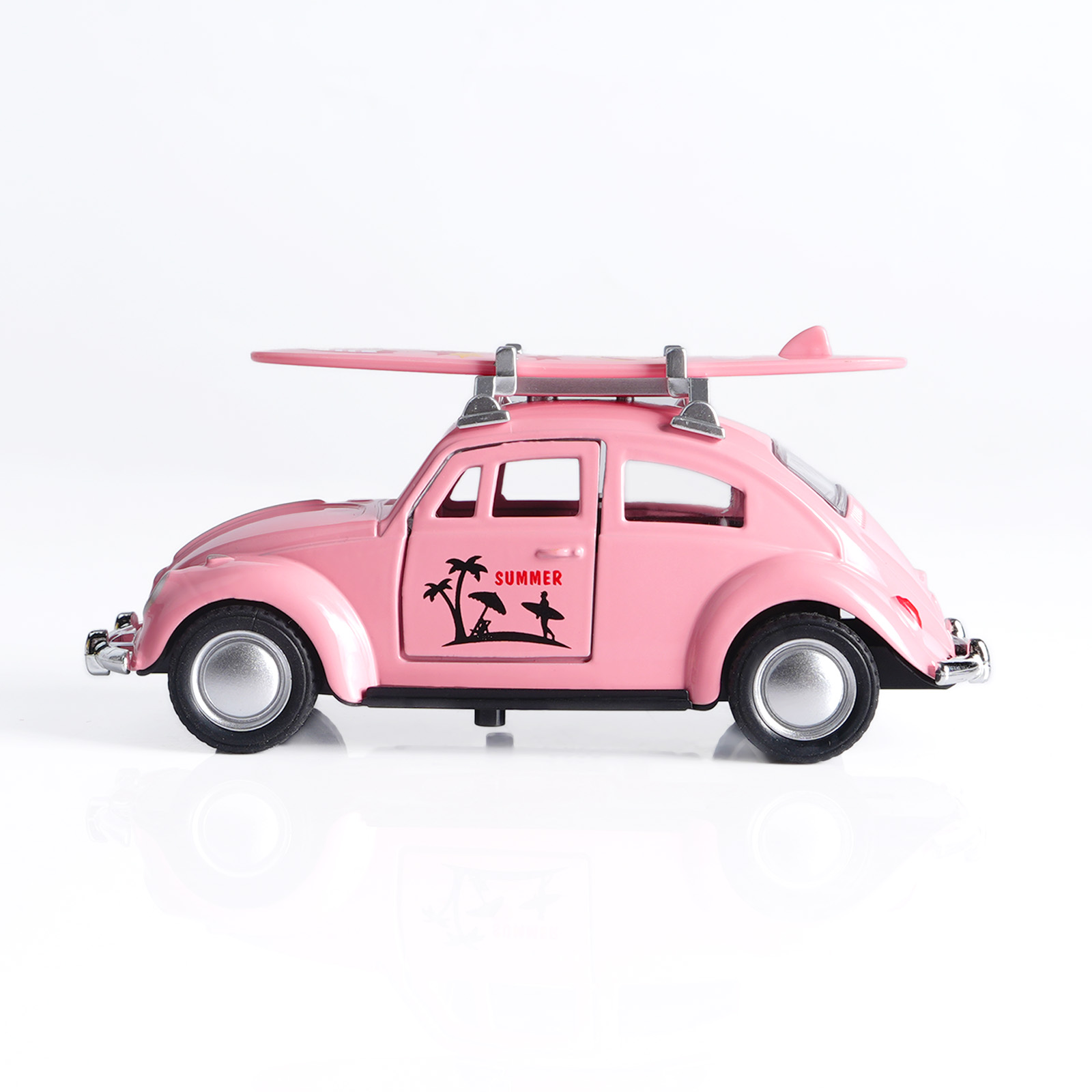 1:36 roze Volkswagen Kever geg - Kids Toys Young recensie en prijs