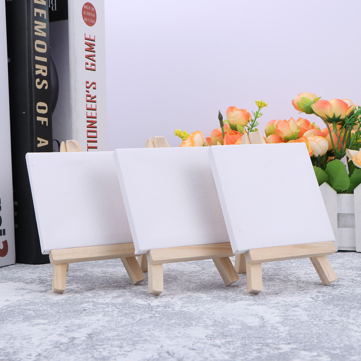 10 stuks mini houten schilders - Kids Art Easel recensie en prijs