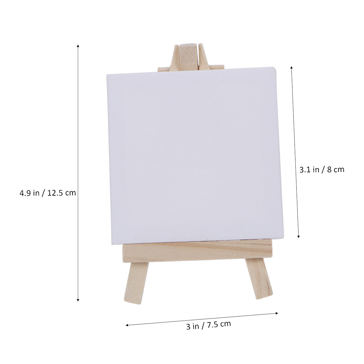10 stuks mini houten schilders - Kids Art Easel recensie en prijs