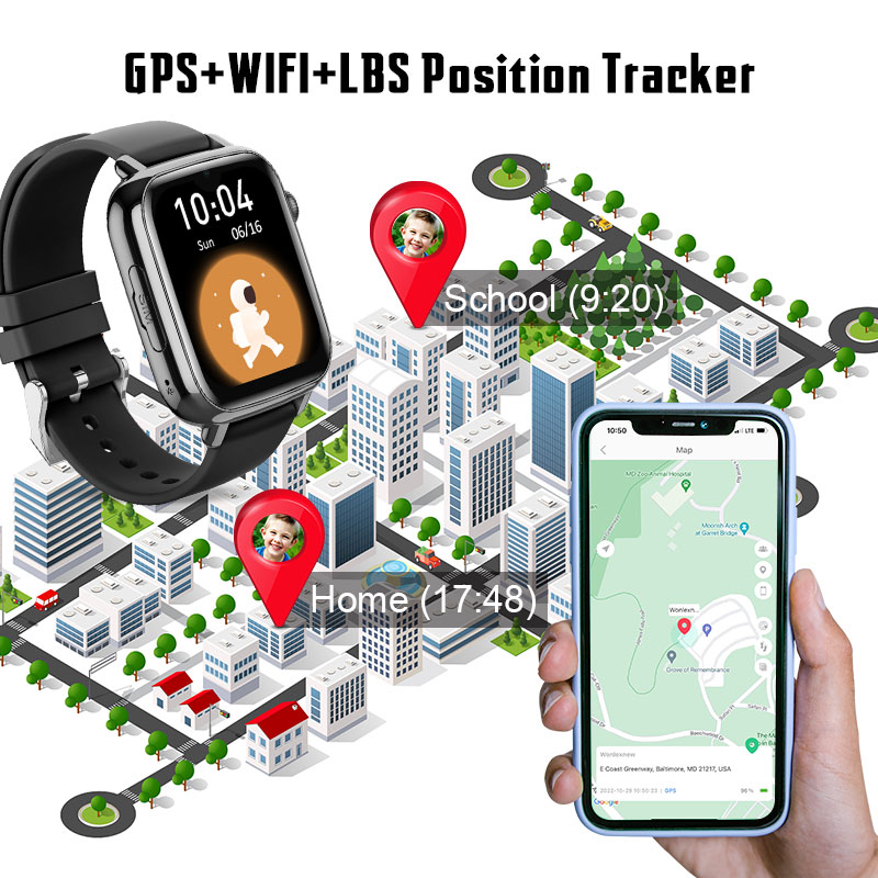 Wonlex KT34 Smartwatch voor ki - Kids Smartwatch Gps recensie en prijs