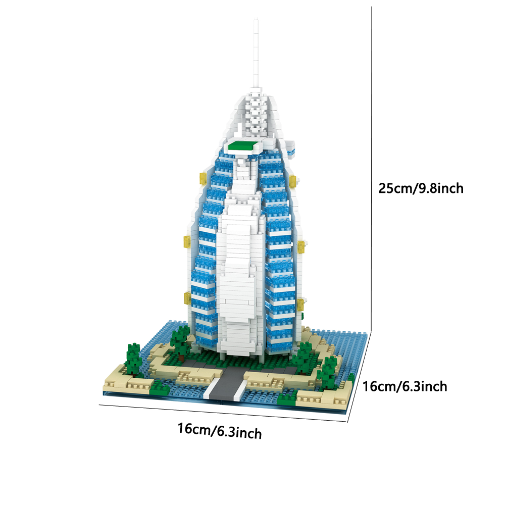 Knieuwe gebouwde Dubai Skyline - Kids Toys Dubai recensie en prijs