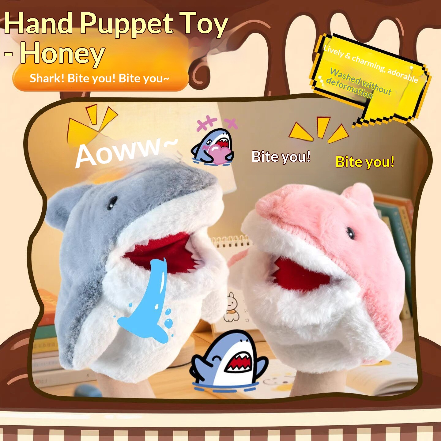 Haaienhandpop Pluche Haaienarm - Kids Toys Young recensie en prijs