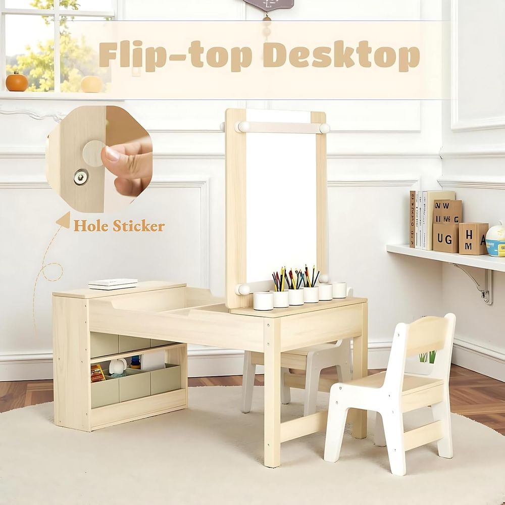 Kunsttafel- en stoelenset voor - Kids Art Easel recensie en prijs