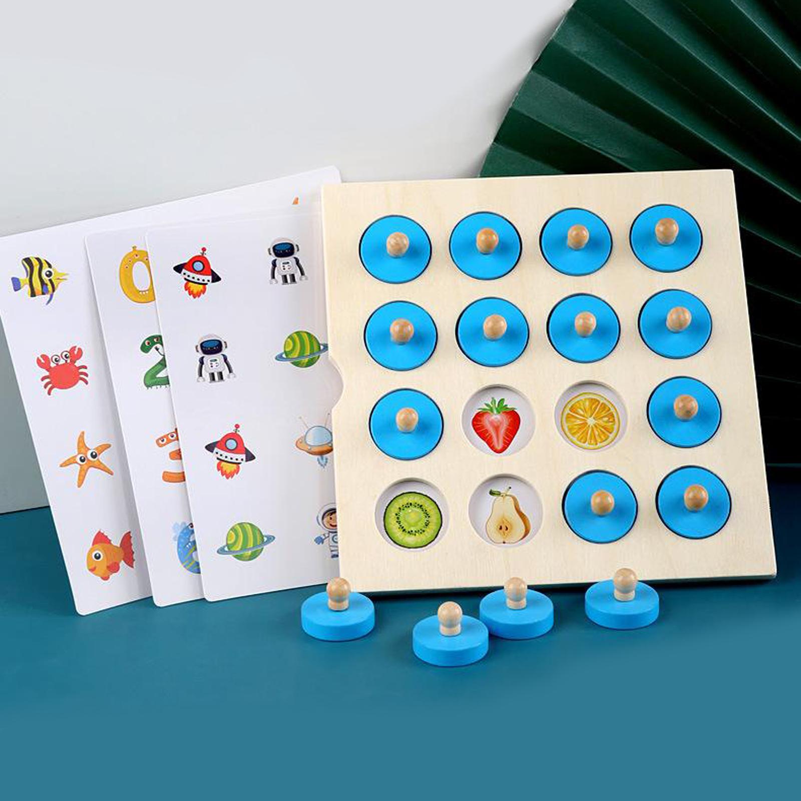 Montessori Memory Chess Game 3 - Kids Toys Animal recensie en prijs