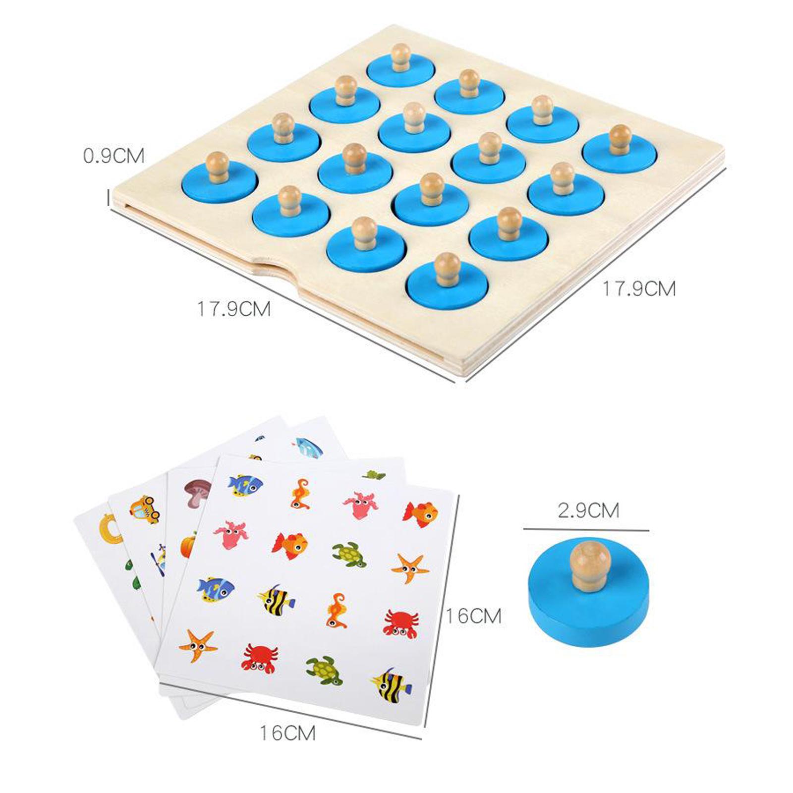 Montessori Memory Chess Game 3 - Kids Toys Animal recensie en prijs