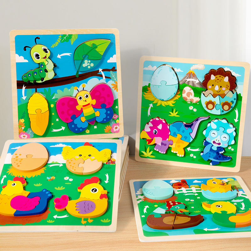 Babyspeelgoed Houten 3D-puzzel - Kids Toys Cycle recensie en prijs
