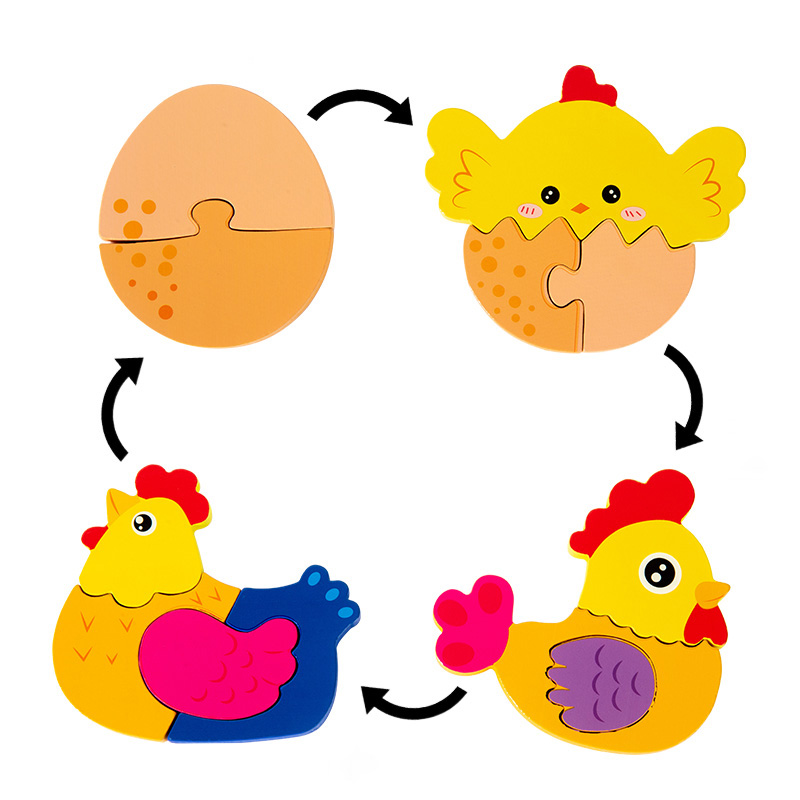 Babyspeelgoed Houten 3D-puzzel - Kids Toys Cycle recensie en prijs