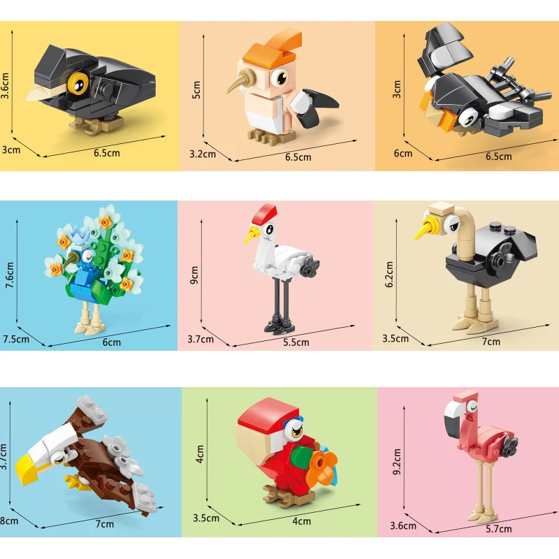 Bricks Animal Bird Paradise Cr - Kids Toys Animal recensie en prijs