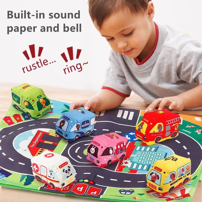 Zachte autospeelgoedset met sp - Kids Toys 2 Year Old recensie en prijs