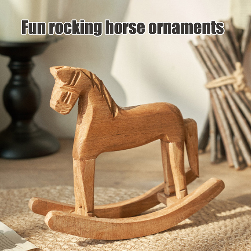 Houten ambachten Schommelpaard - Kids Toys Horse recensie en prijs