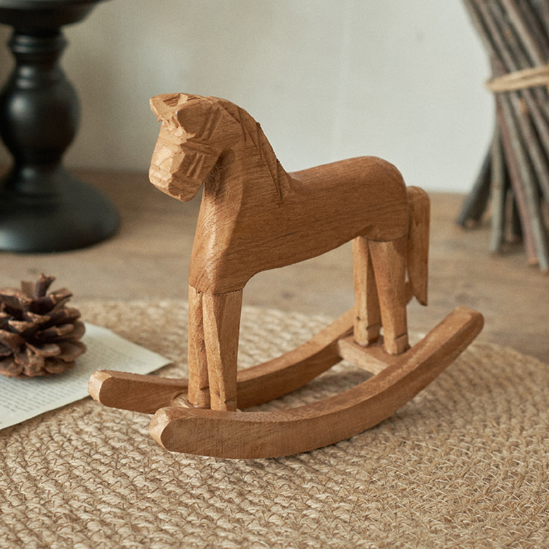 Houten ambachten Schommelpaard - Kids Toys Horse recensie en prijs