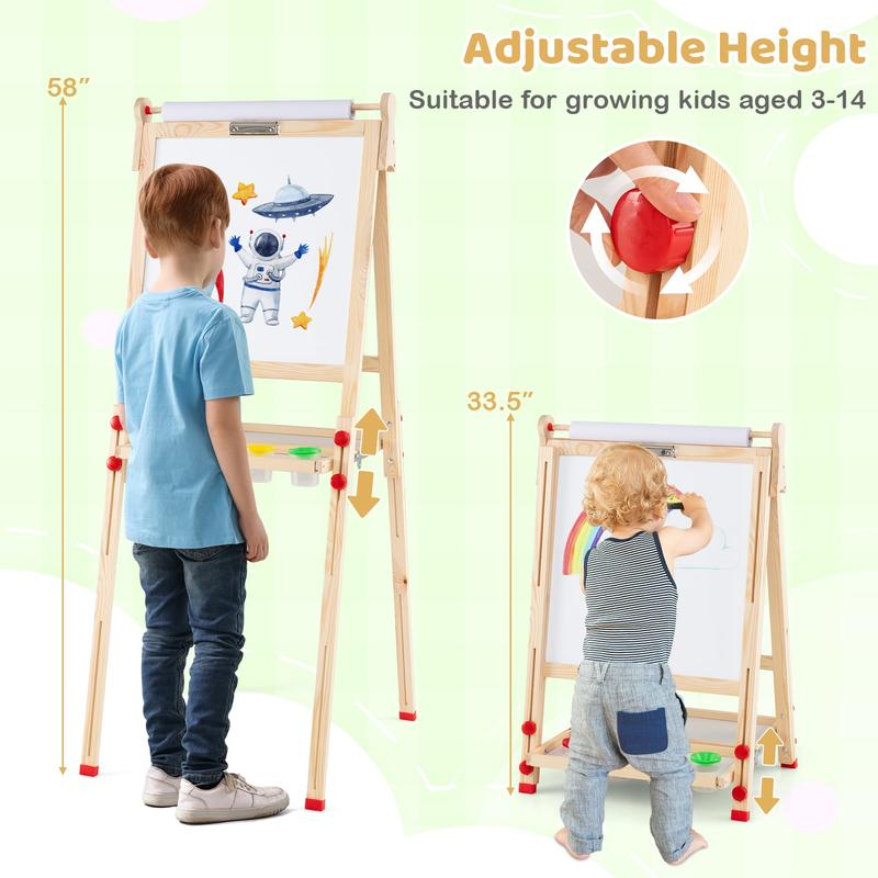 3-in-1 dubbelzijdig opvouwbaar - Kids Art Easel recensie en prijs