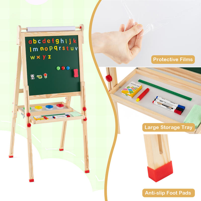 3-in-1 dubbelzijdig opvouwbaar - Kids Art Easel recensie en prijs