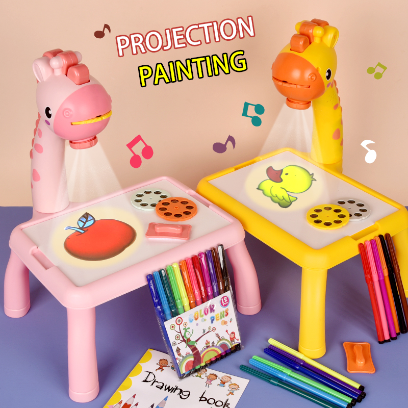 Elektrische hertenprojectie te - Kids Art Easel recensie en prijs