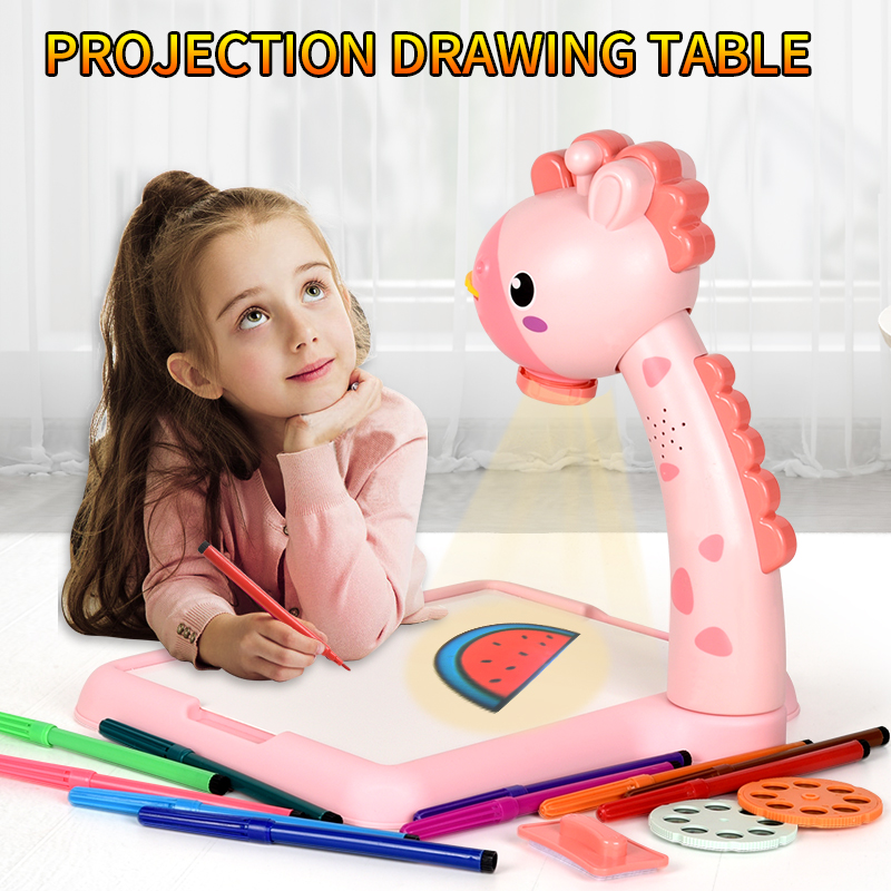 Elektrische hertenprojectie te - Kids Art Easel recensie en prijs