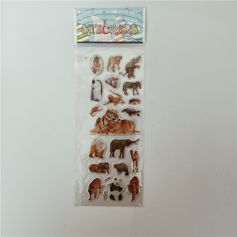6 stks Wilde Dieren Stijl Stic - Kids Toys Elephant recensie en prijs