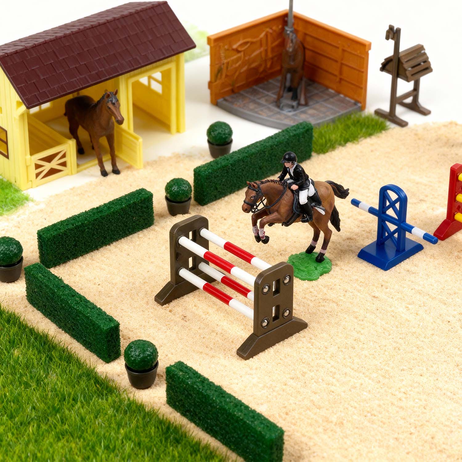 Simulatie paardenstal speelset - Kids Toys Horse recensie en prijs